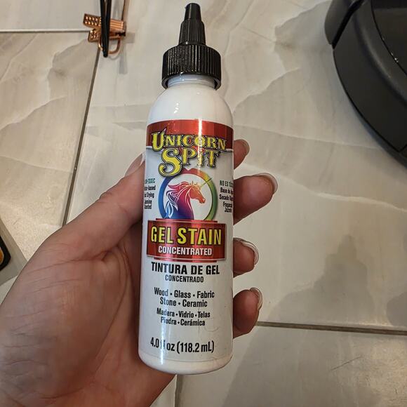 Unicorn Spit Gel Stain 8oz White - Picture 1 of 16